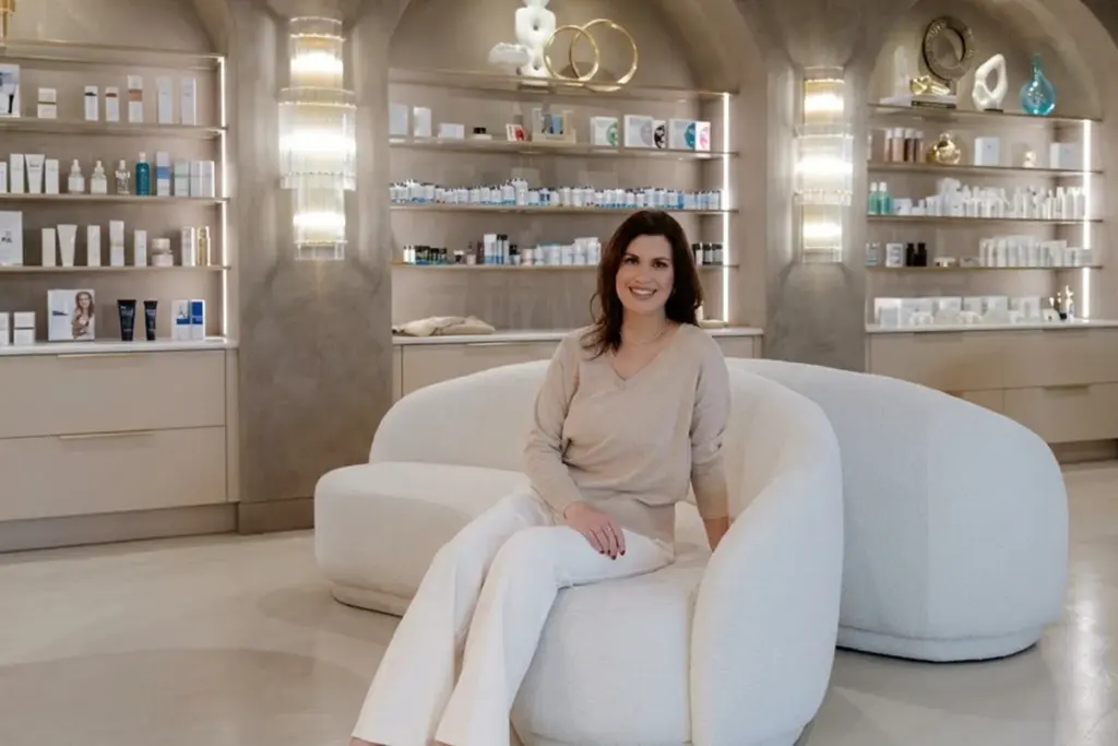 Woman in a wellness setting representing Women's Health and urinary incontinence care